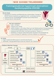 Trainingsstudie bei hypertroph obstruktiver Kardiomyopathie (HOCM)
